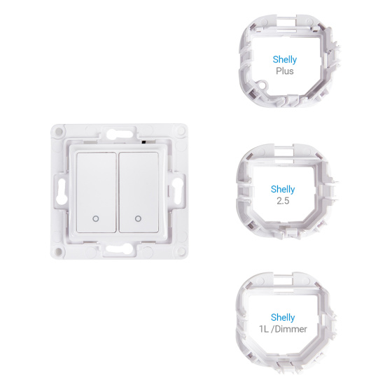 Shelly Wall Switch 2 - White
